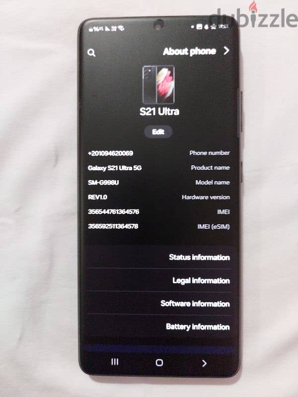 Samsung Galaxy S21 Ultra 5G 5