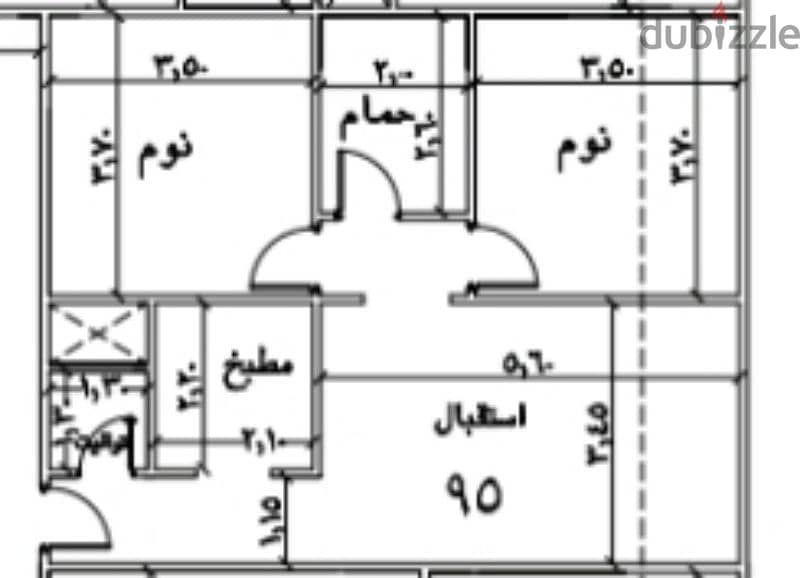 من المالك 95م بمقدم 500000وقسط 36ش 0