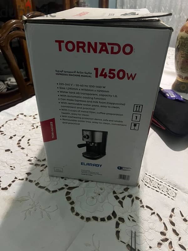 Tornado Espresso machine manual 2