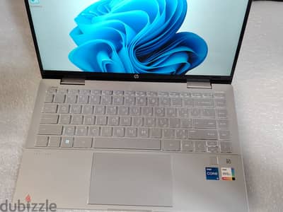 لابتوب+تايليت:Hp Pavilion X360 i5 12th 14 inch touch 8g ram 512g