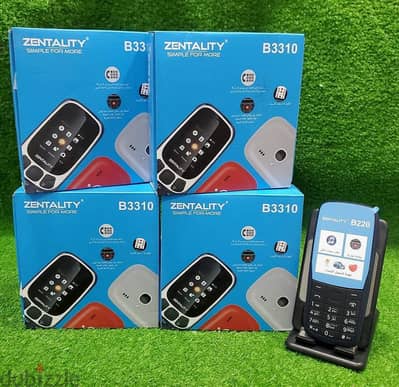 تليفون B3310 zentality ضمان 6 شهور  البيع اون لاين والتوصيل لباب البيت