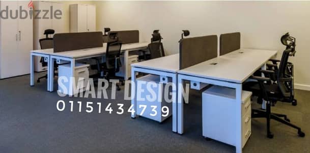 خلية عمل _ Work Station _ وورك استيشن _بارتيشن_مجموعه مكاتب_partition