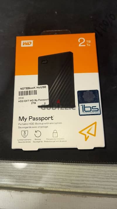 هارد ديسك external 2 TB