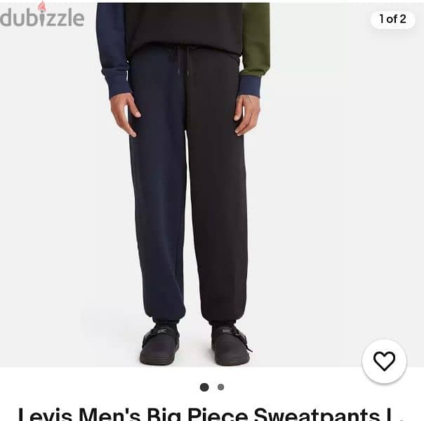 sweatpants Levi's original جديد لم يستخدم 0