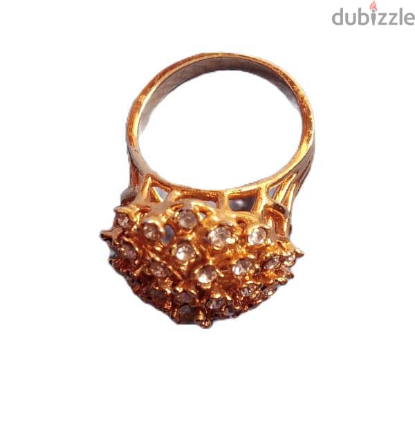 ring plated Gold 0