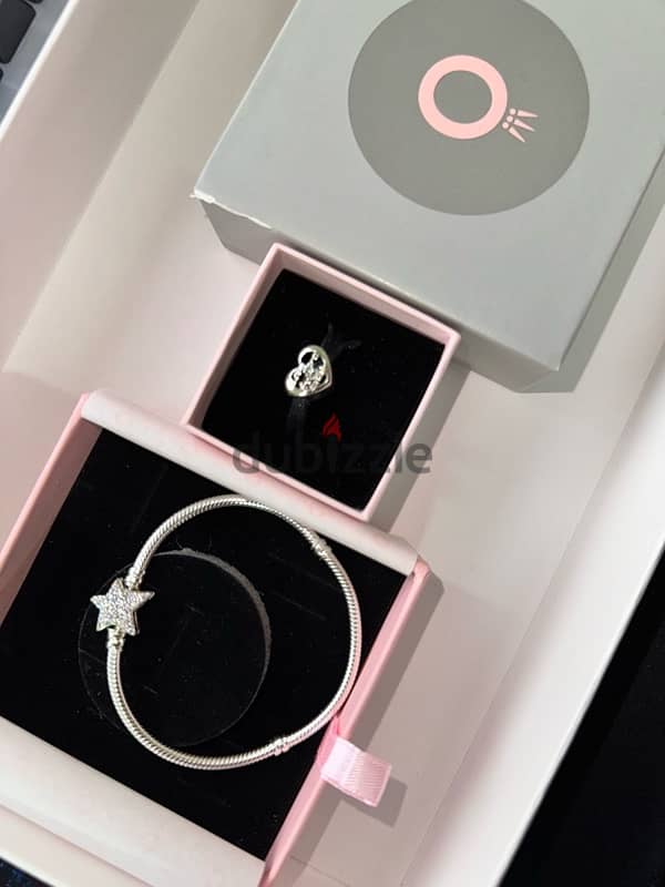 Pandora bracelet and charm 2