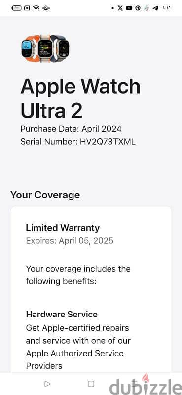 Apple watch ultra 2 2023 ocean band 8