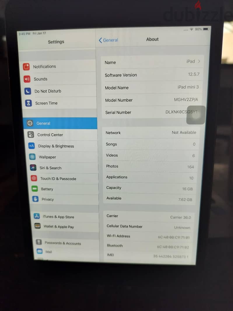 Ipad Mini ايباد ميني 3 Wi-Fi + Cellular 2