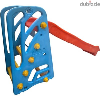 زحليقة للاطفال تم استعمالها استعمال خفيف  slide pilsan toys