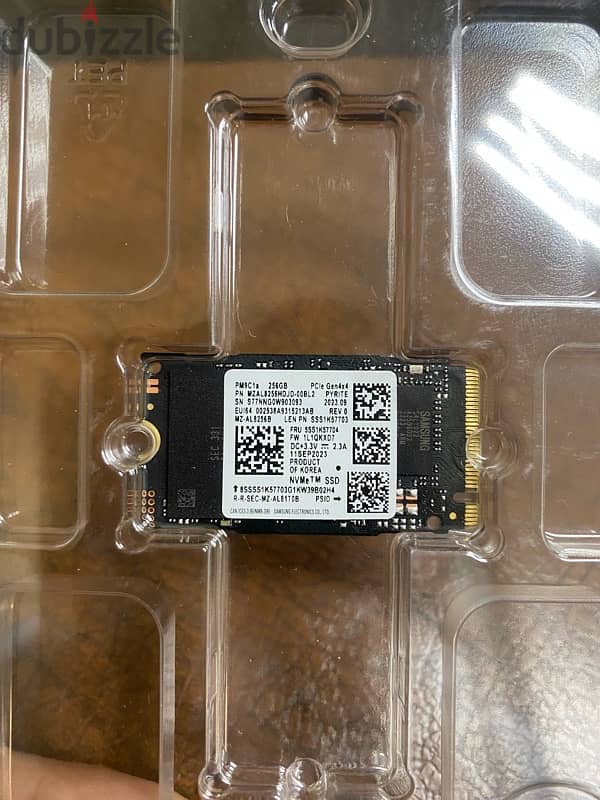 Samsung 42mm ssd nvme gen 4 - 256gb - هارد سامسونج 0