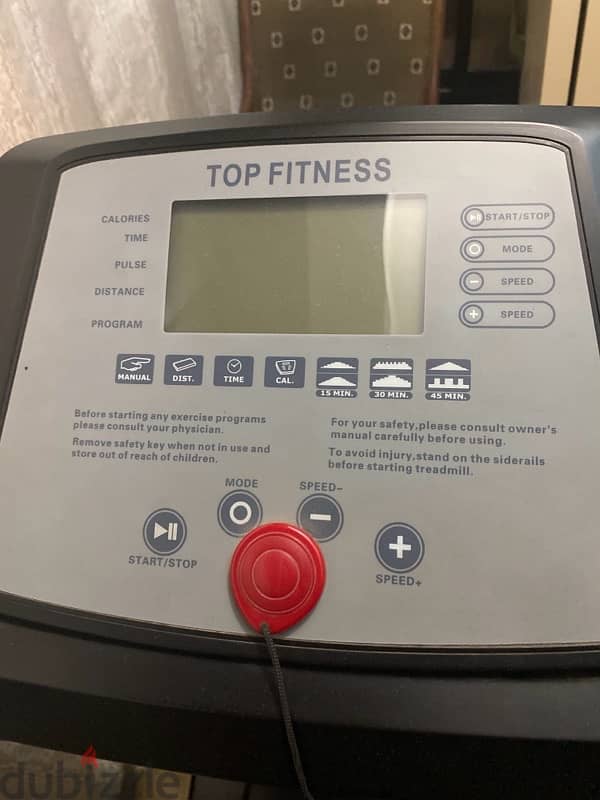 treadmill top fitness used 1