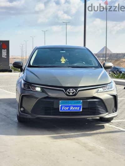 سياره تويوتا كورولا ٢٠١٩ للإيجار Toyota corolla 2019 for rent