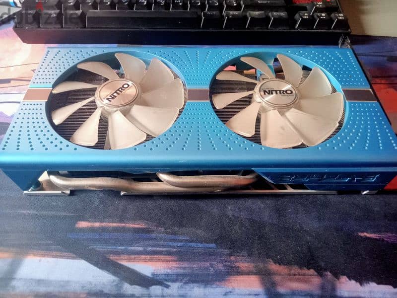 كرت شاشة Rx 580 nitro+ SAPPHIRE 4