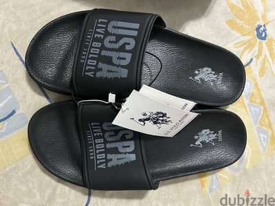 New us polo slides black