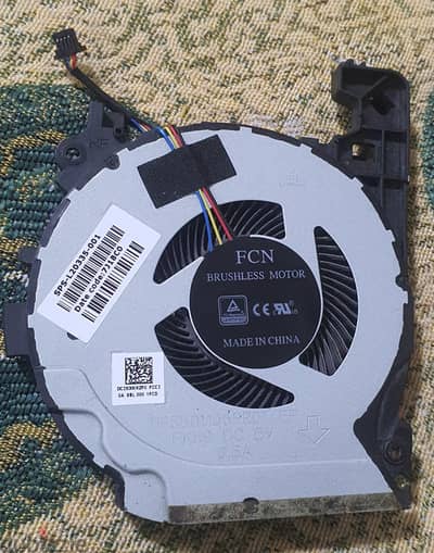 HP Pavilion 15-CX CPU Fan – Left مروحة لابتوب