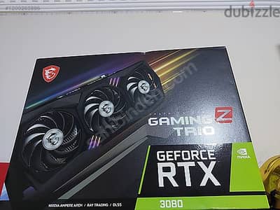 msi geforce rtx 3080 z trio كرت شاشه