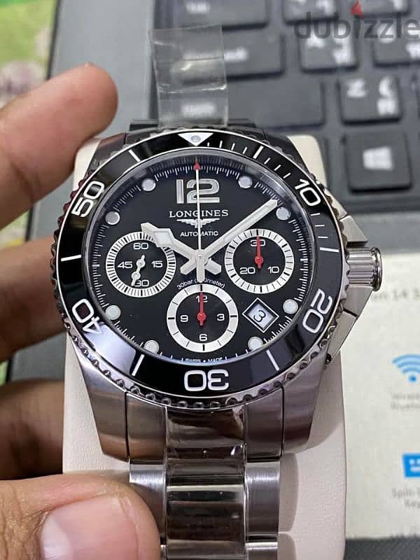 Longines HydroConquest ceramic chronograph 4