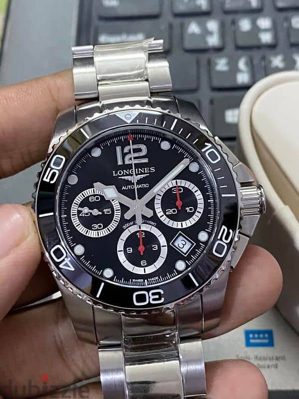 Longines HydroConquest ceramic chronograph 5