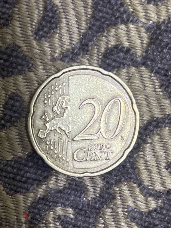 20 يورو سنت 2009 0