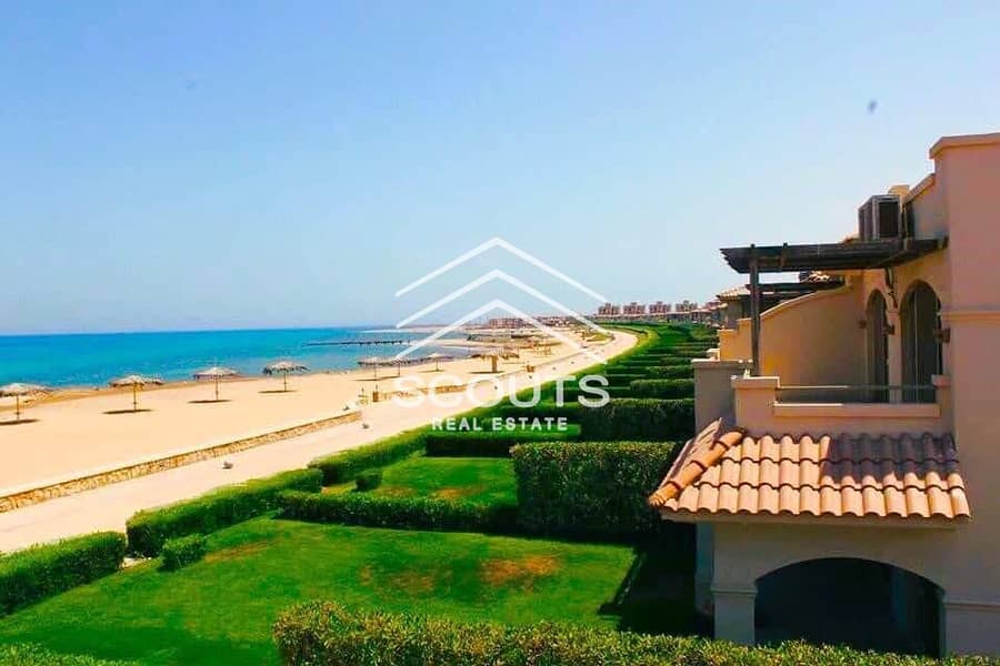 Chalet for sale, immediate receipt, with garden in La Vista Gardens, Ain Sokhna, ready for housing 0