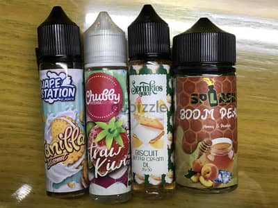 Liquid vape DL ٤ ليكويد فيب