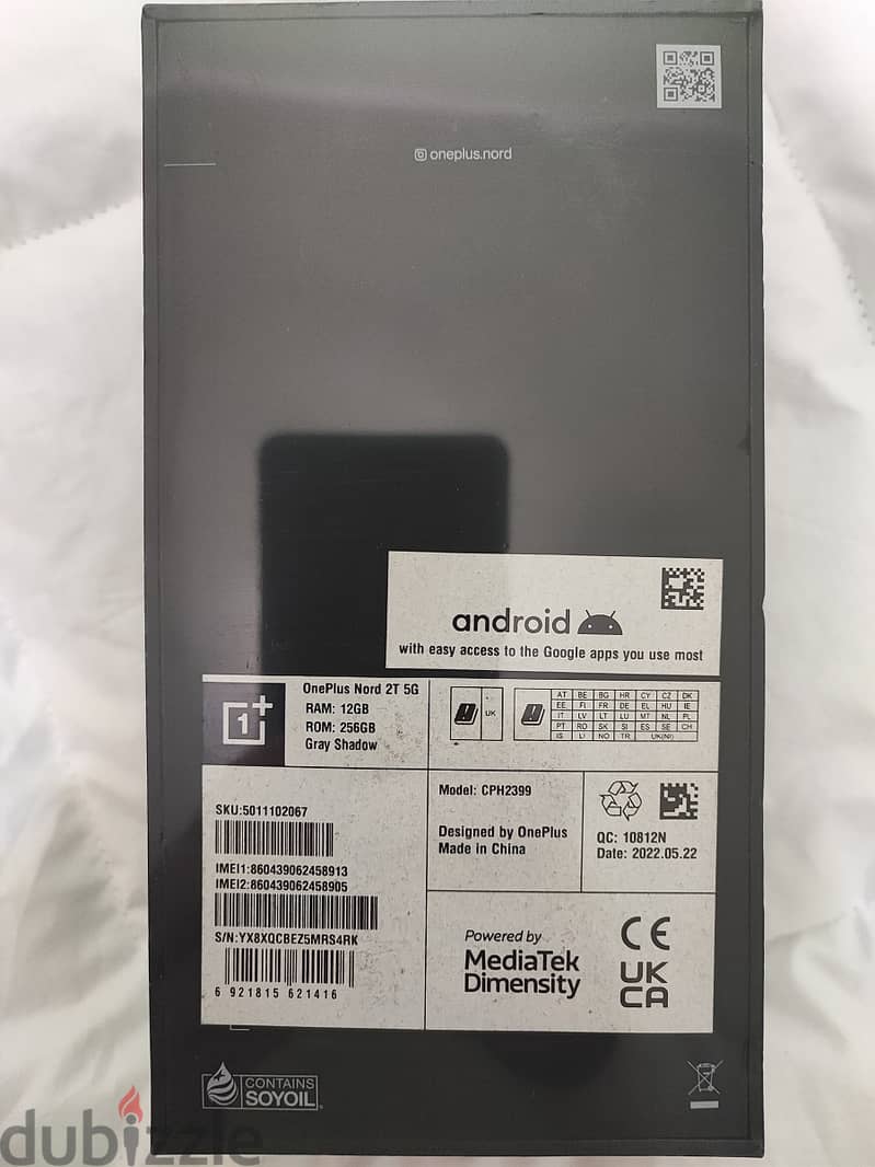 OnePlus Nord 2T 5G - 256/12 - 6.43" (Sealed) 1