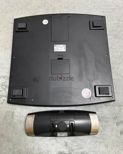 beurer bathroom scale bf100 in good condition with remote for imbody