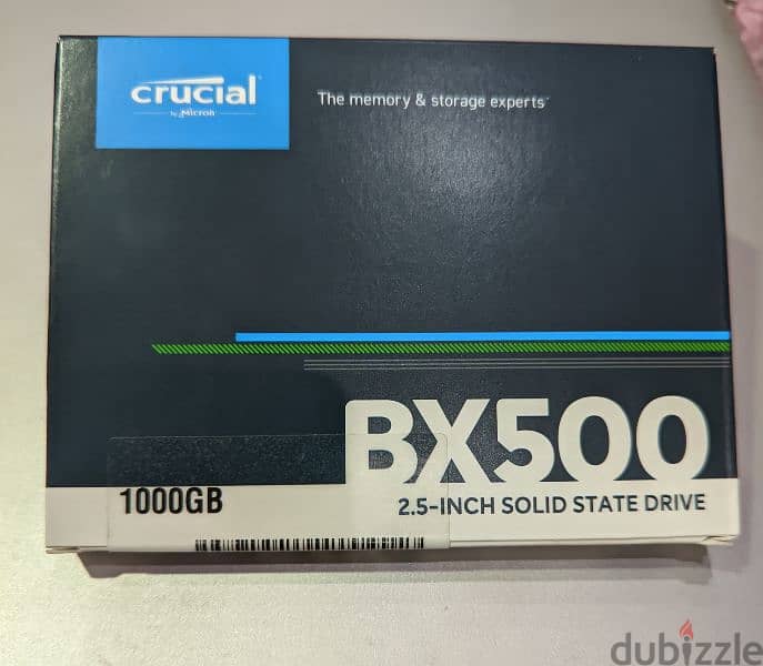 Hard disk crucial 1TB SSD 2.5" 2