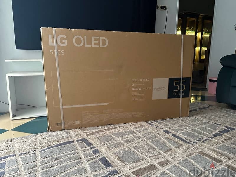 الشاشه جديدمتبرشمه لم تفتح نهائي to OLED cs 55 2