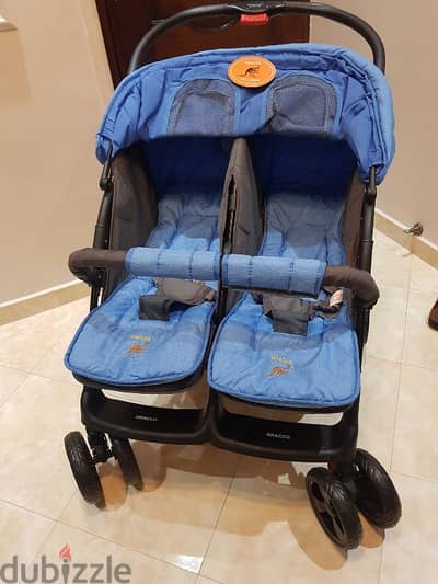 twins stroller عربية توأم