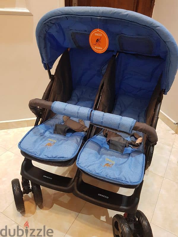 twins stroller عربية توأم 1