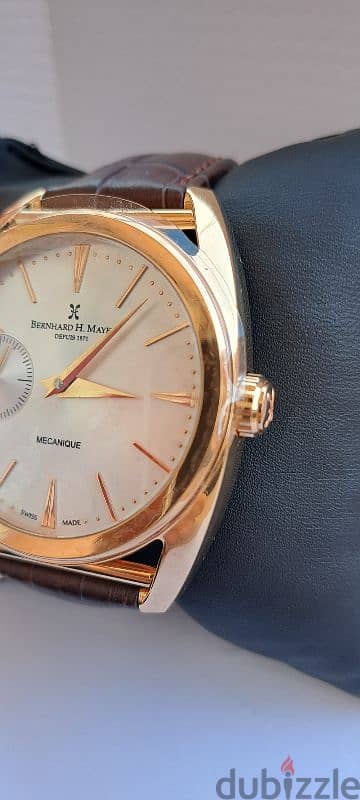 BERNHARD H. MAYER Mecanique Swiss Gold PVD 7