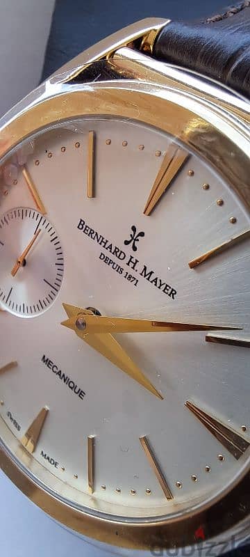 BERNHARD H. MAYER Mecanique Swiss Gold PVD 10