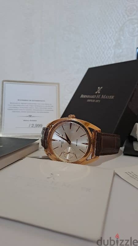 BERNHARD H. MAYER Mecanique Swiss Gold PVD 17