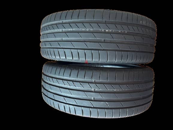 طقم كاوتش مستعمل مقاس - 225/45 R19 1