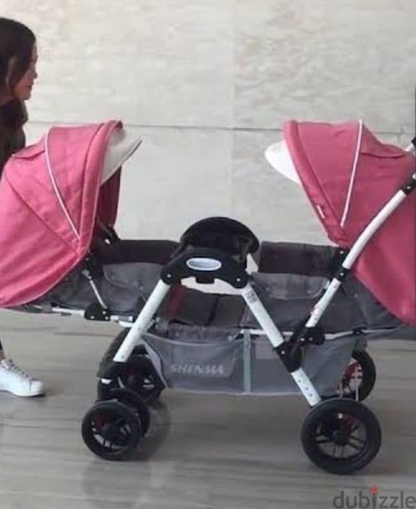 twins stroller 1