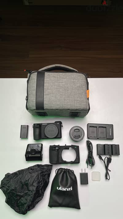 Sony a6500 with all needed accessories