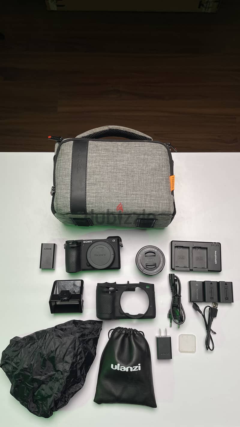 Sony a6500 with all needed accessories 13