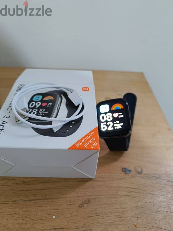 ساعة سمارت  شاومي واتش ٣ اكتف Xiaomi redmi watch 3 active smart watch 3