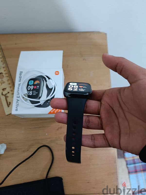 ساعة سمارت  شاومي واتش ٣ اكتف Xiaomi redmi watch 3 active smart watch 4