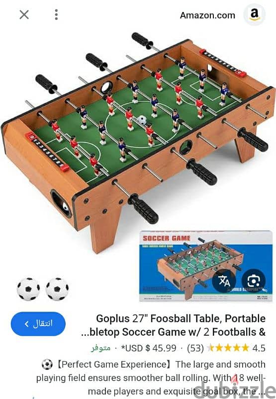 TABLE SOCCER FAMILY GAME 4