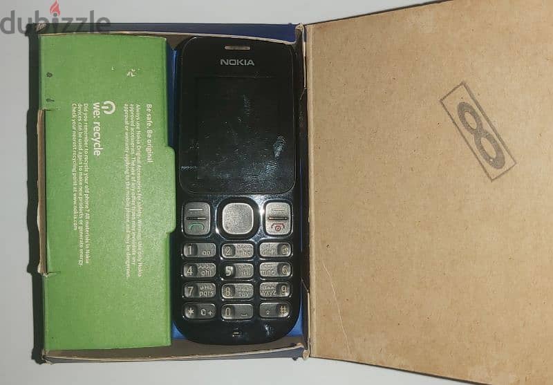 موبايل Nokia 101 أصلي (هندي) بشريحتين بعلبته وبكل حاجته حالة ممتازة 6