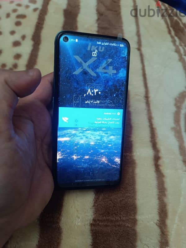 موبيل IKU X4  الرام ٤ والمساحة ٦٤ جيحا بالكرتونة والجراب 6