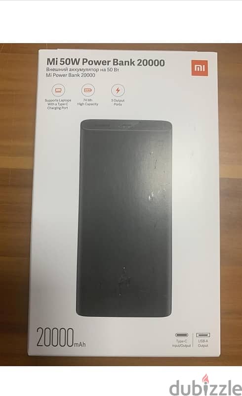 Xiaomi Mi Power Bank 50W-20000mAh 7