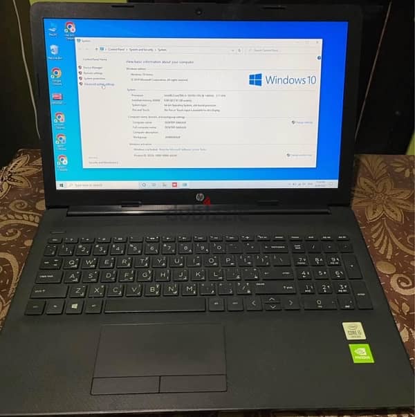 Laptop Hp حاله ممتازه جداً جداً 2