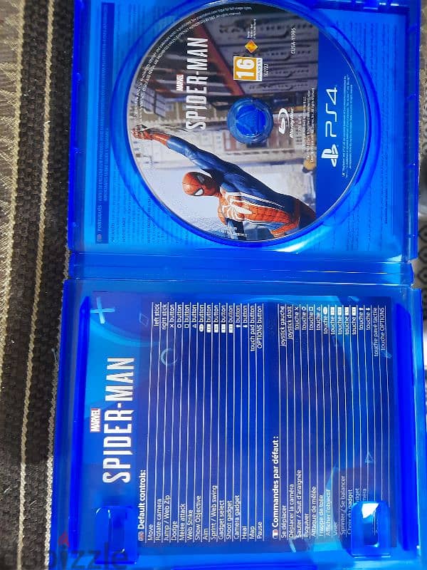 Spiderman ps4 Arabic for sale used like new 1