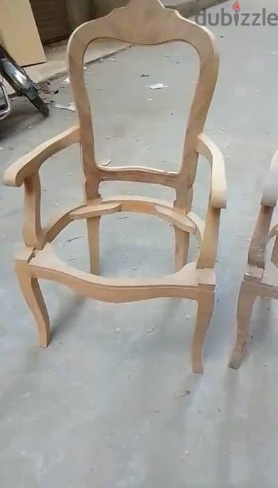 Wooden chairs