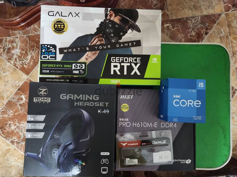 تجميعة كمبيوتر جيمنج RTX Gaming pc للالعاب والمونتاج 5