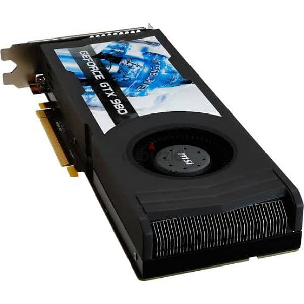 كارت شاشة Msi Gtx 980 نسخة تربو من أعلى النسخ للكارت 5