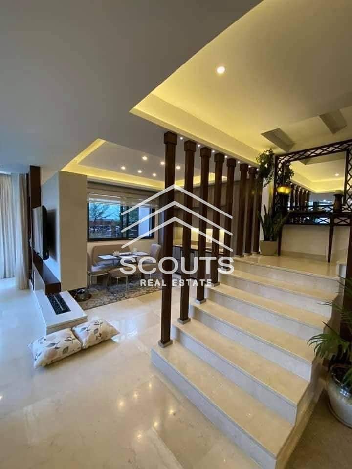 Villa for sale in the Fifth Settlement in Sarai Compound, New Cairo, next to Madinaty, sea view villas, with installments, 206 square meters 0